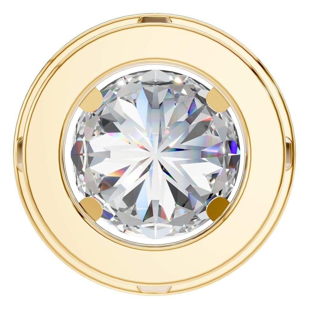 PE-8623 Yellow Gold Pendant SET - BACK