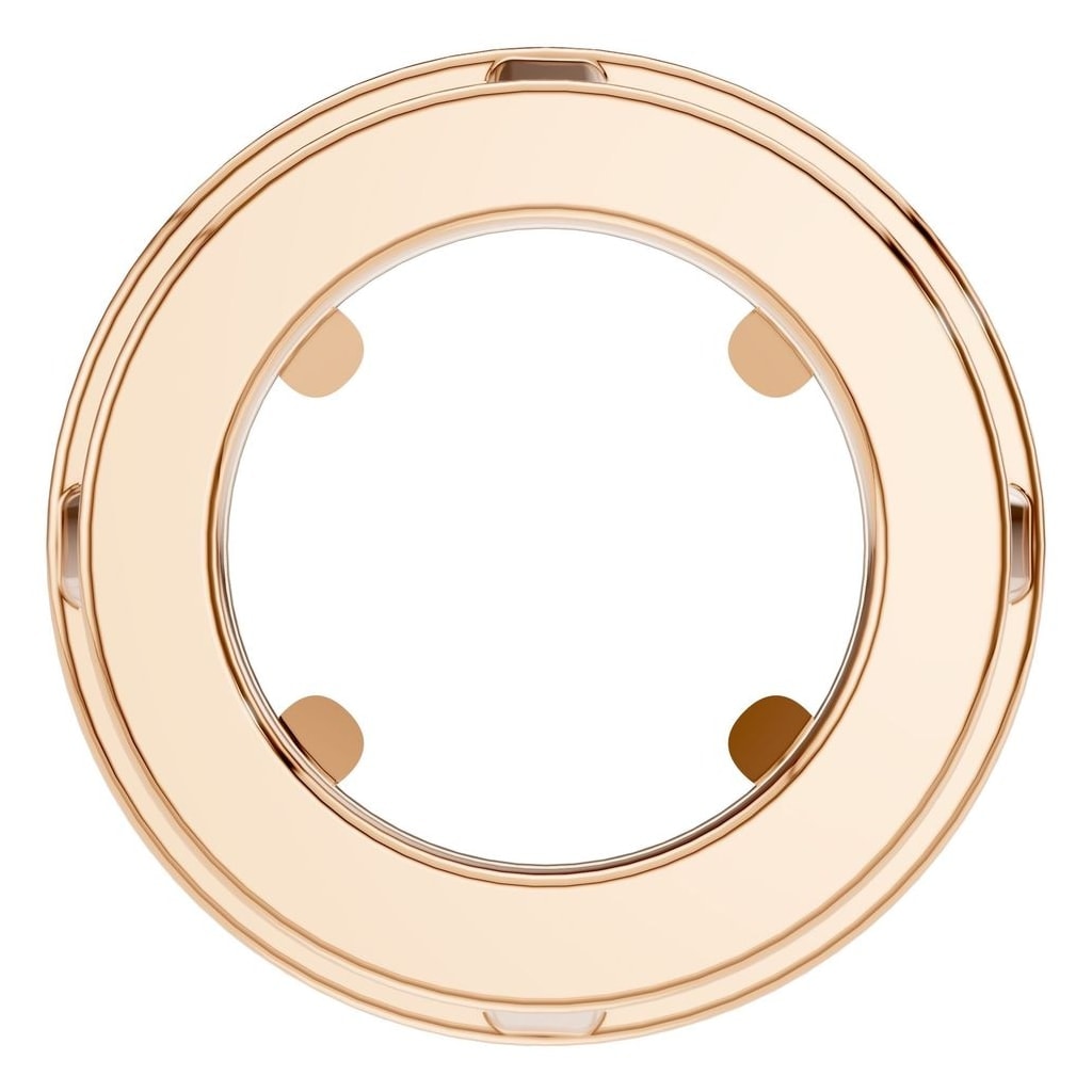 PE-8623 Rose Gold Pendant UNSET - BACK