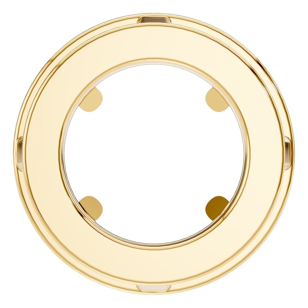 PE-8623 Yellow Gold Pendant UNSET - BACK