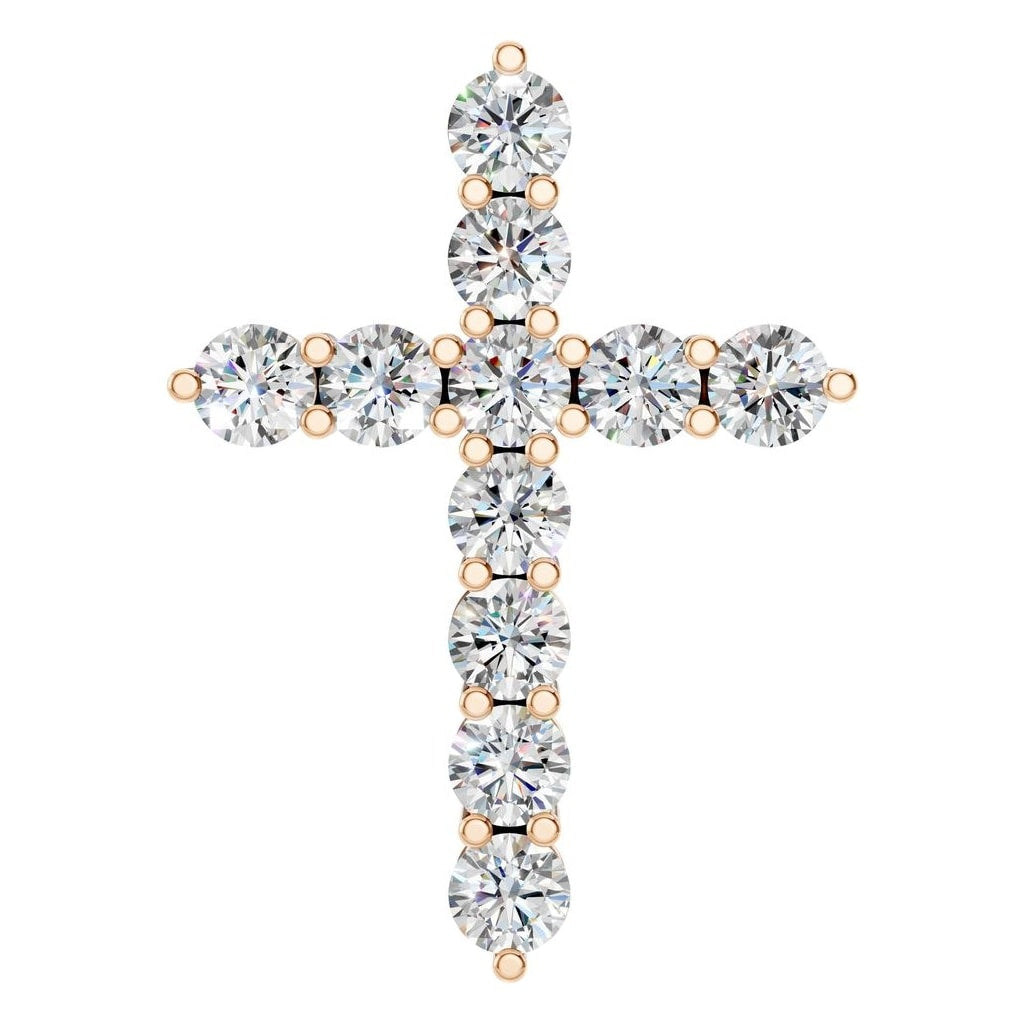 PE-9197 Rose Gold Pendant SET - Main View