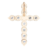 PE-9197 Rose Gold Pendant SET - BACK