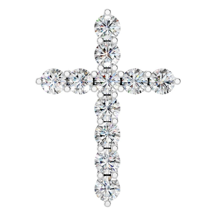 Cross Pendant Mounting - Round 2mm