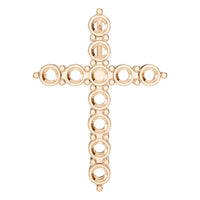 PE-9197 Rose Gold Pendant UNSET - Main View