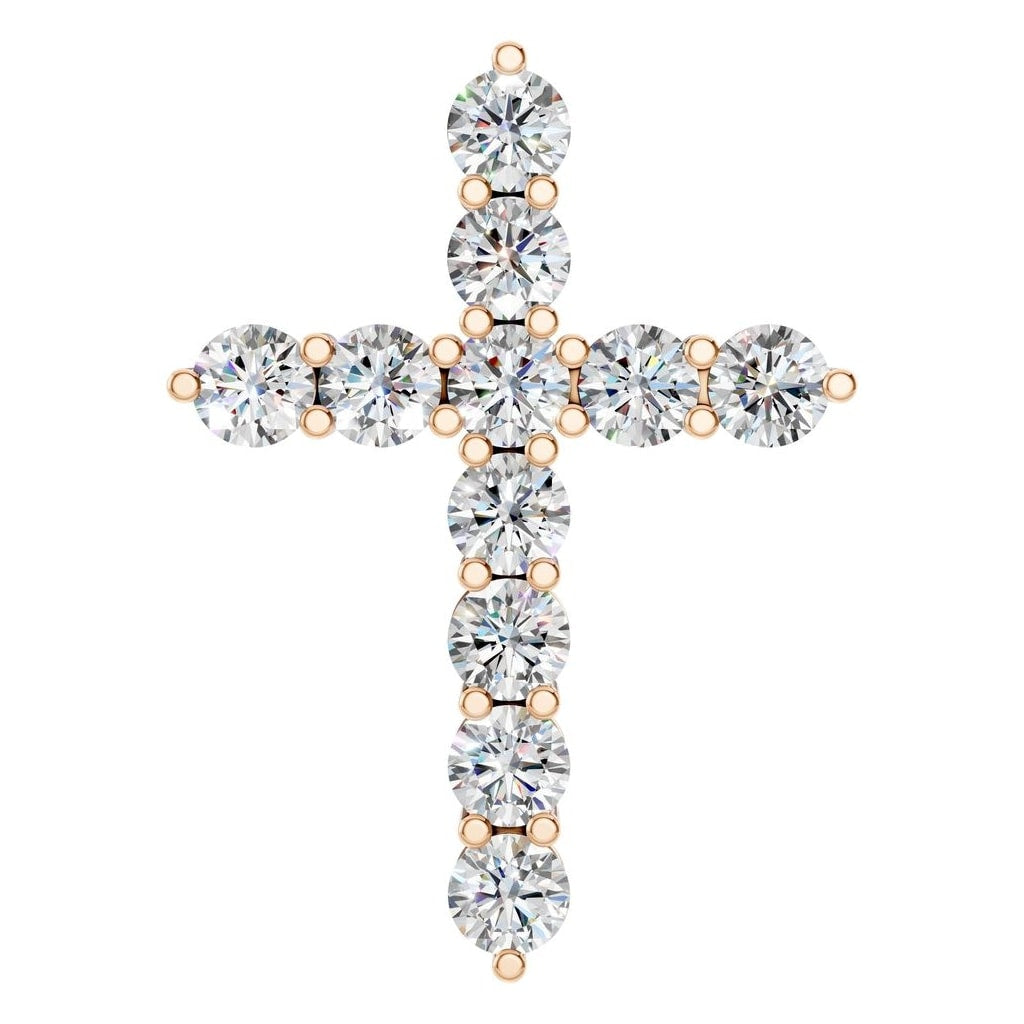 PE-9197 Rose Gold Pendant SET - Main View
