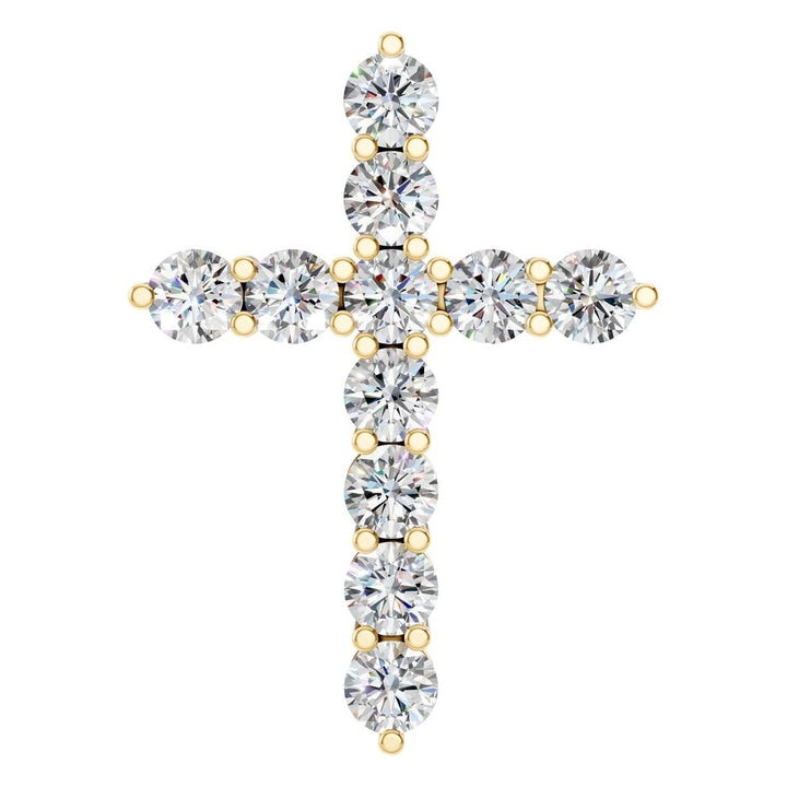 Cross Pendant Mounting - Round 2.35mm