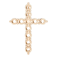 PE-9197 Rose Gold Pendant UNSET - Main View