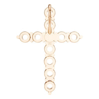 PE-9197 Rose Gold Pendant UNSET - BACK