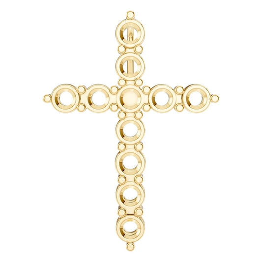 PE-9197 Yellow Gold Pendant UNSET - Main View