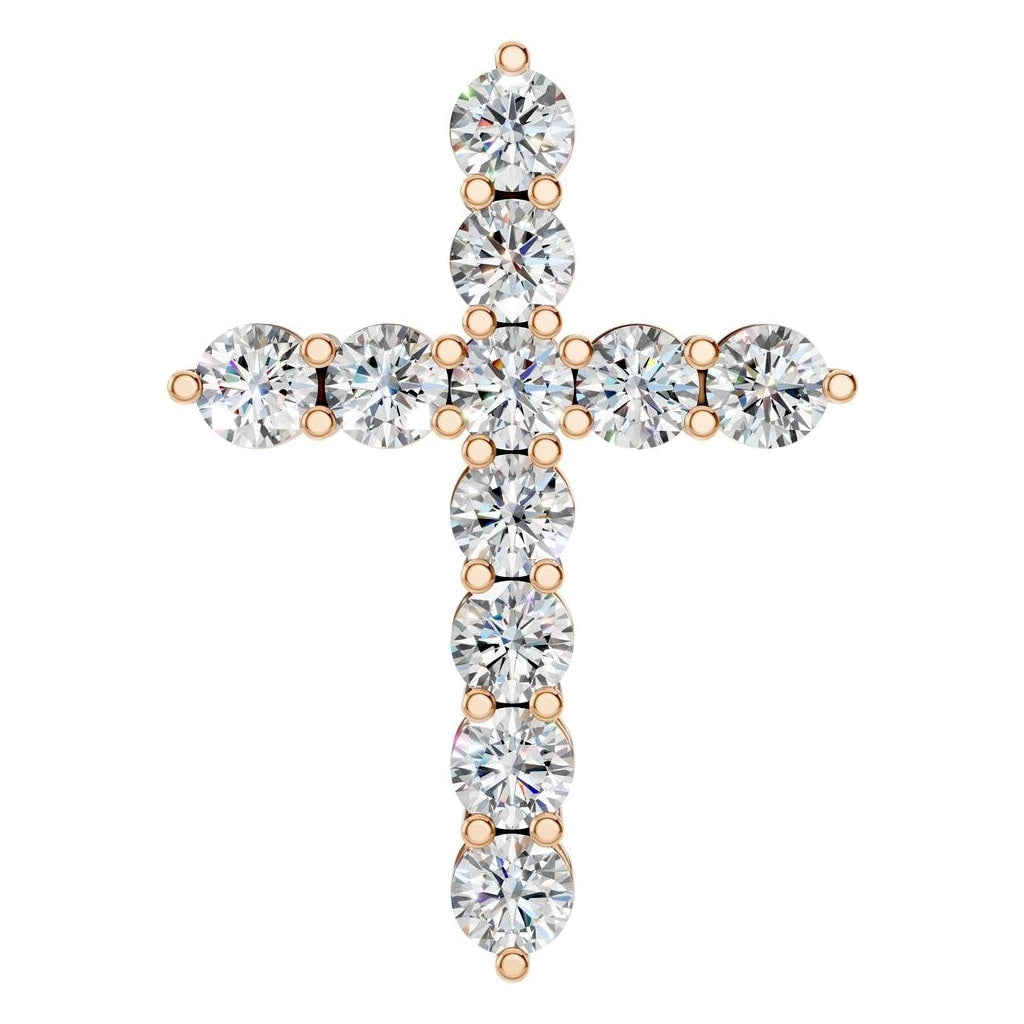 PE-9197 Rose Gold Pendant SET - Main View