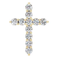 PE-9197 Yellow Gold Pendant SET - Main View