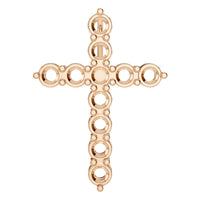 PE-9197 Rose Gold Pendant UNSET - Main View