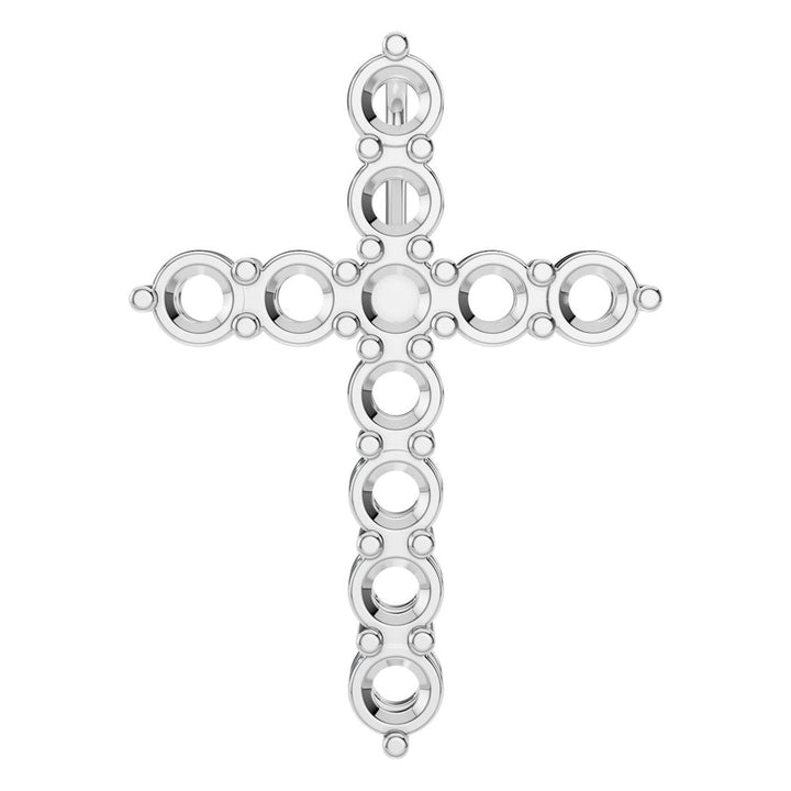 Cross Pendant Mounting - Round 2.6mm