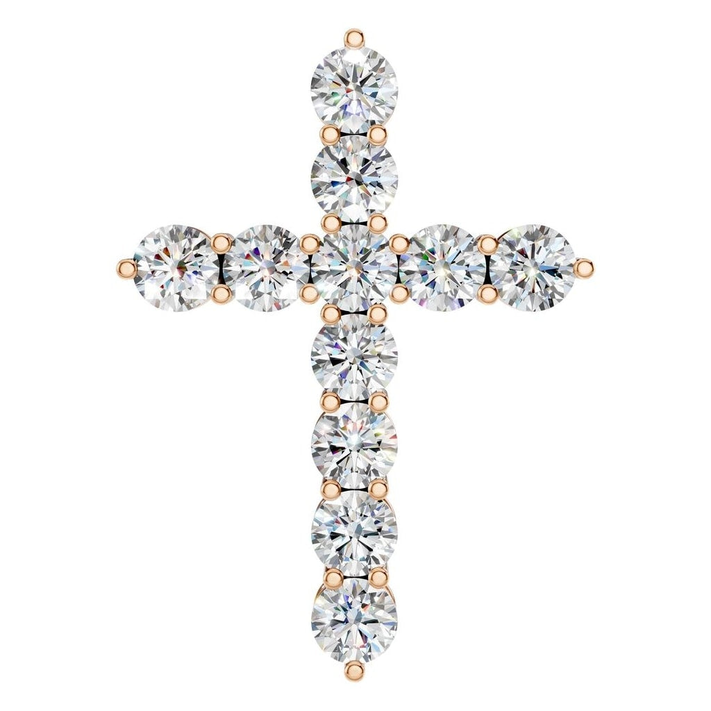 PE-9197 Rose Gold Pendant SET - Main View