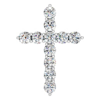 PE-9197 White Gold Pendant SET - Main View
