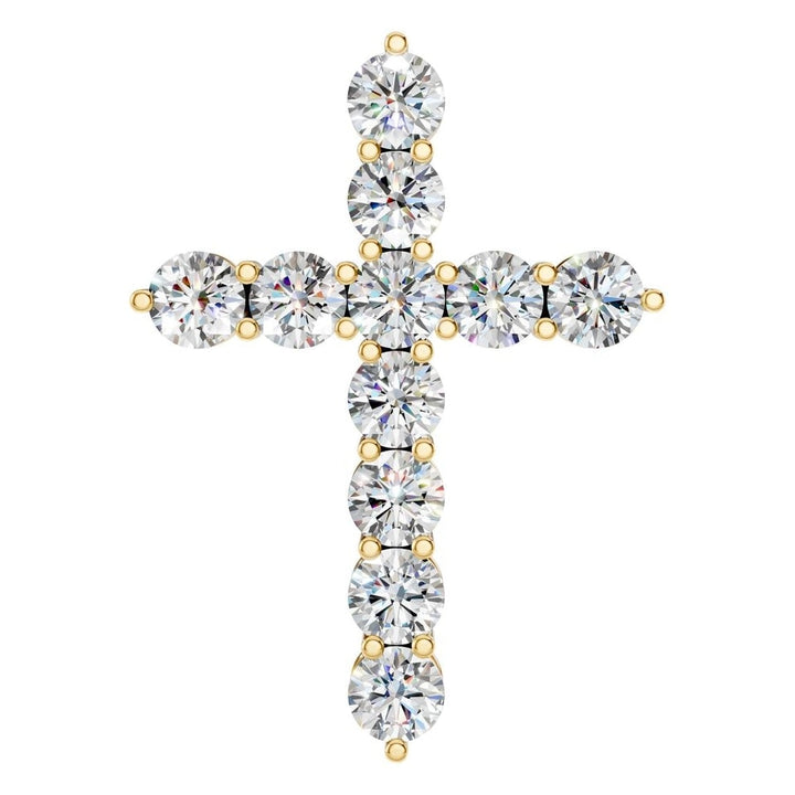 Cross Pendant Mounting - Round 3mm