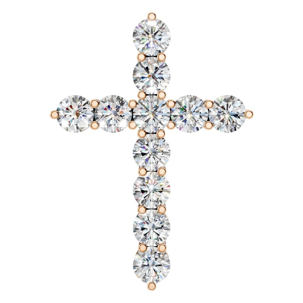 PE-9197 Rose Gold Pendant SET - Main View