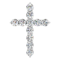 PE-9197 White Gold Pendant SET - Main View
