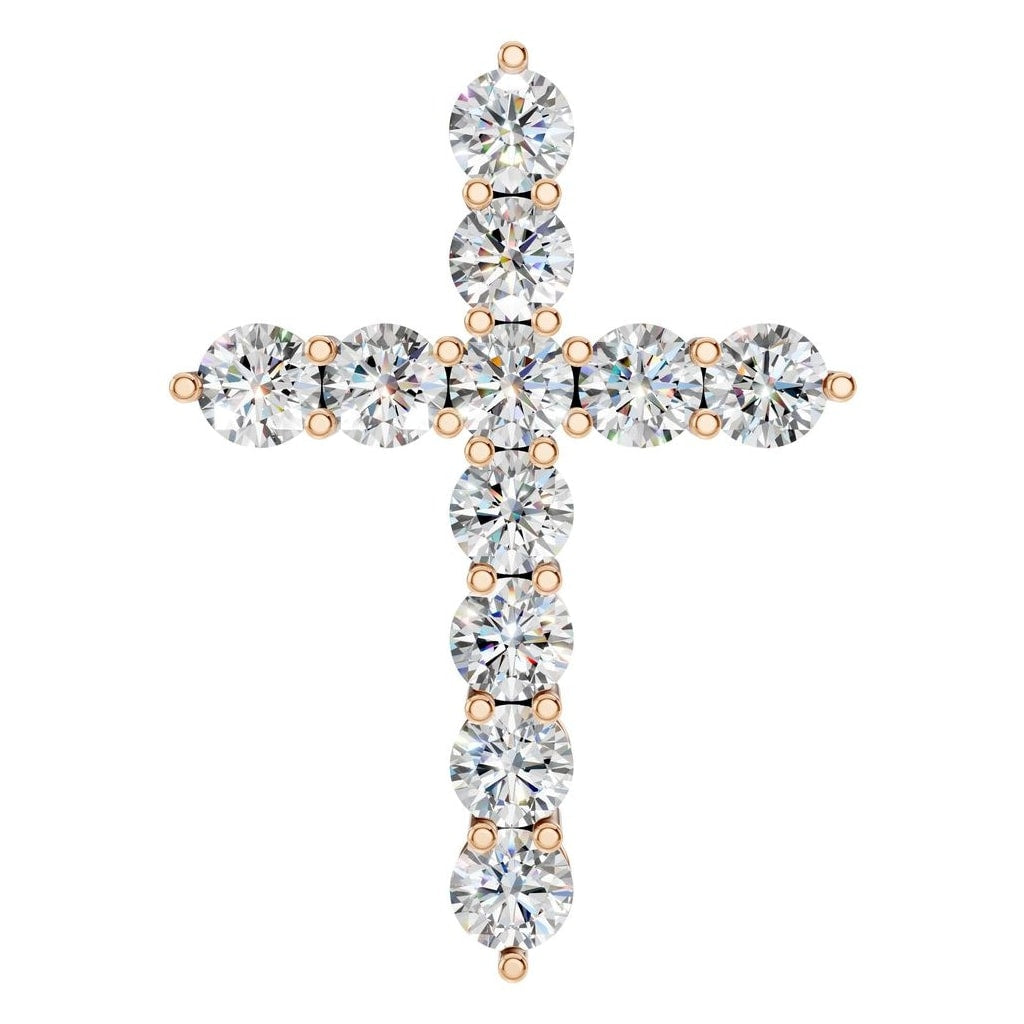 PE-9197 Rose Gold Pendant SET - Main View