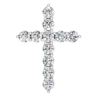 PE-9197 White Gold Pendant SET - Main View