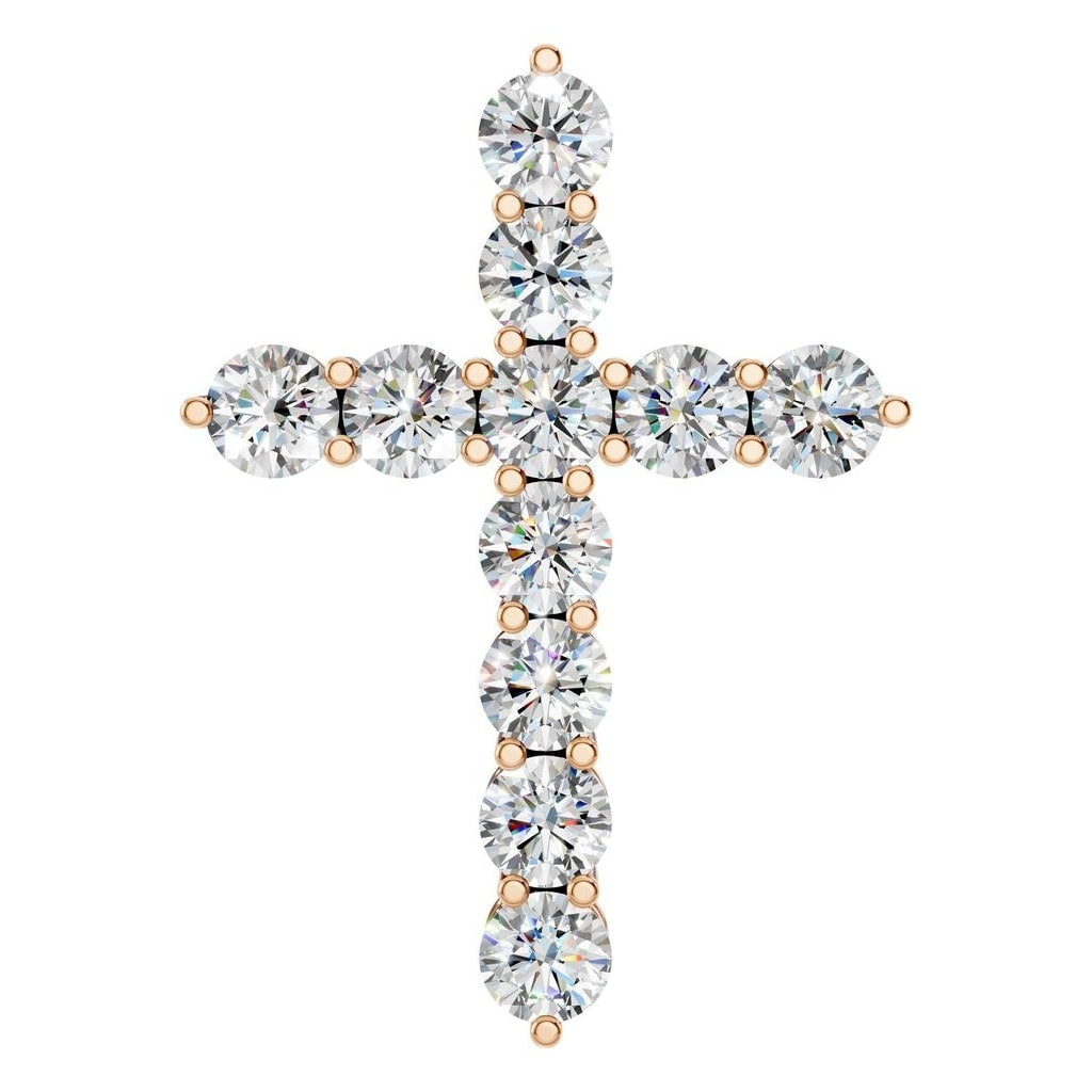 PE-9197 Rose Gold Pendant SET - Main View