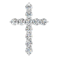 PE-9197 White Gold Pendant SET - Main View