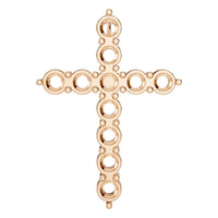 PE-9197 Rose Gold Pendant UNSET - Main View