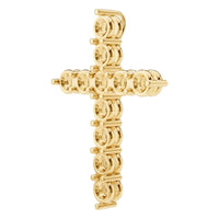 PE-9197 Yellow Gold Pendant UNSET - ANGLE