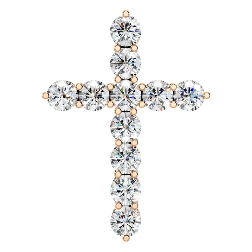 PE-9197 Rose Gold Pendant SET - Main View