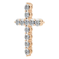 PE-9197 Rose Gold Pendant SET - ANGLE