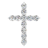 PE-9197 White Gold Pendant SET - Main View