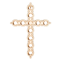 PE-9197 Rose Gold Pendant UNSET - Main View