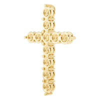 PE-9197 Yellow Gold Pendant UNSET - ANGLE