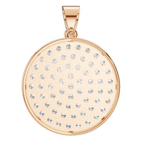 PE-9462 Rose Gold Pendant SET - BACK
