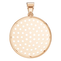 PE-9462 Rose Gold Pendant UNSET - BACK