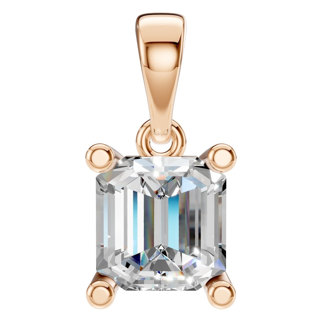PE-9771 Rose Gold Pendant SET - Main View