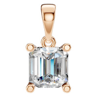 PE-9771 Rose Gold Pendant SET - Main View