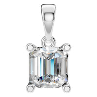 PE-9771 White Gold Pendant SET - Main View