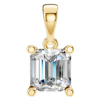 PE-9771 Yellow Gold Pendant SET - Main View