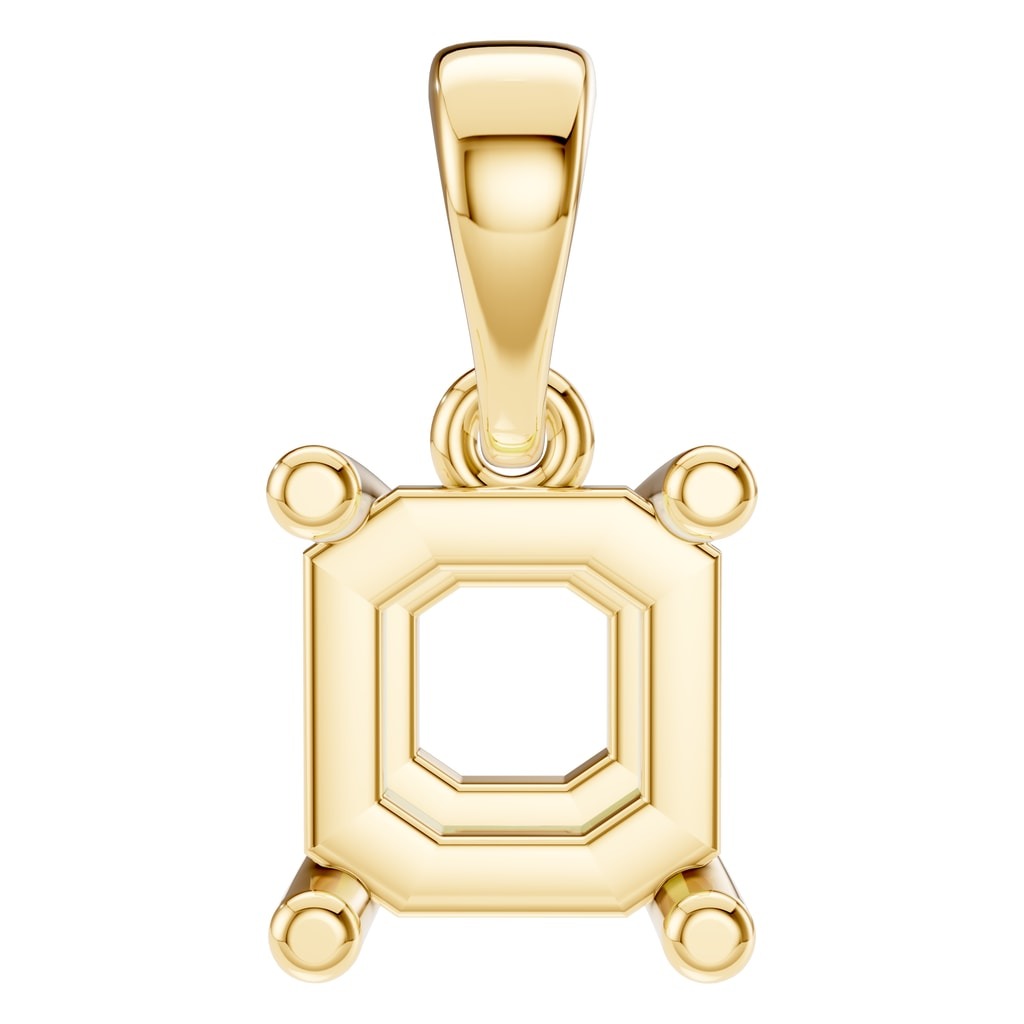 PE-9771 Yellow Gold Pendant UNSET - Main View