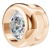 PE-9773 Rose Gold Pendant SET - Angle View