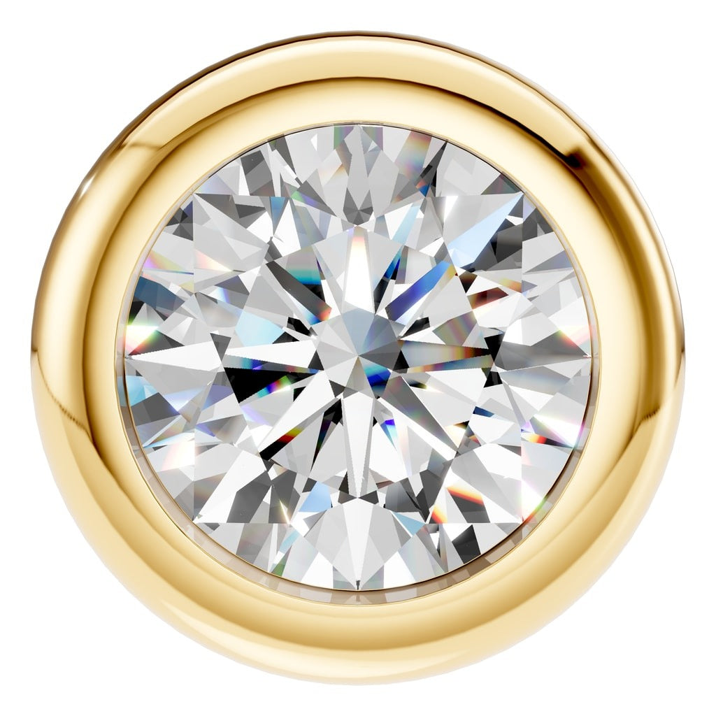 PE-9773 Yellow Gold Pendant SET - Main View