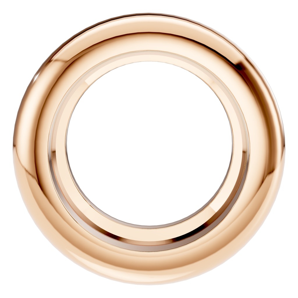 PE-9773 Rose Gold Pendant UNSET - Main View