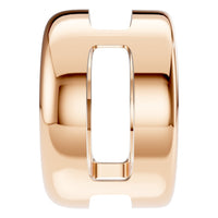 PE-9773 Rose Gold Pendant UNSET - Side View