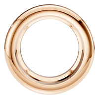 PE-9773 Rose Gold Pendant UNSET - Main View