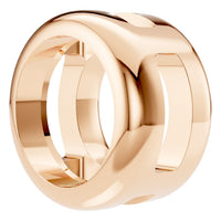 PE-9773 Rose Gold Pendant UNSET - Angle View