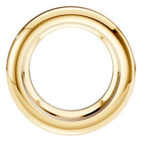 PE-9773 Yellow Gold Pendant UNSET - Main View