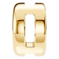 PE-9773 Yellow Gold Pendant UNSET - Side View