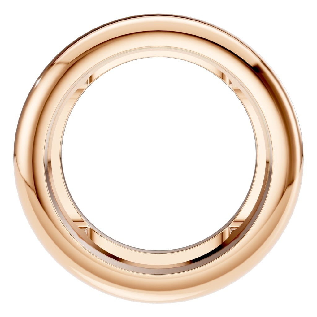PE-9773 Rose Gold Pendant UNSET - Main View