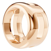 PE-9773 Rose Gold Pendant UNSET - Angle View