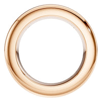 PE-9773 Rose Gold Pendant UNSET - Back View
